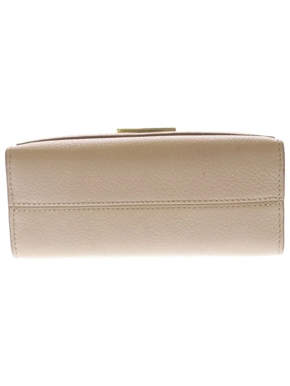 Louis Vuitton Twist BB One Handle Shoulder Bag Pink Beige Leather Gold